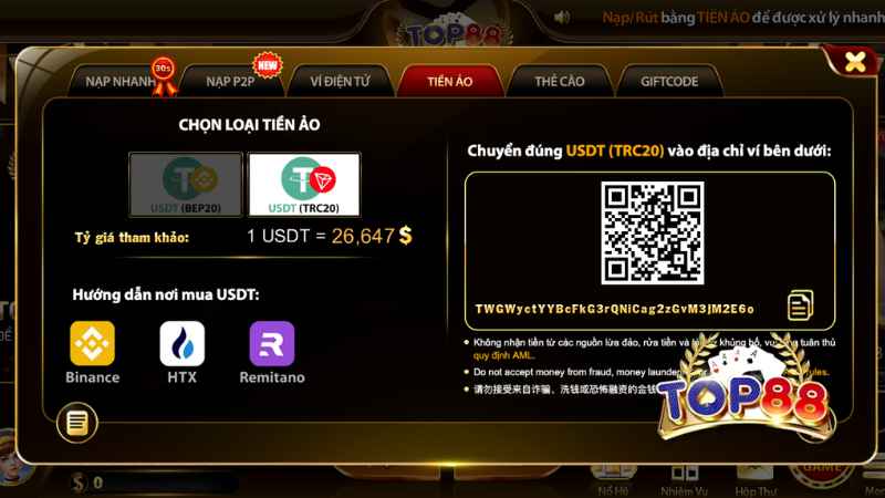 Chọn đúng mạng lưới USDT TRC20 để tránh mất tiền
