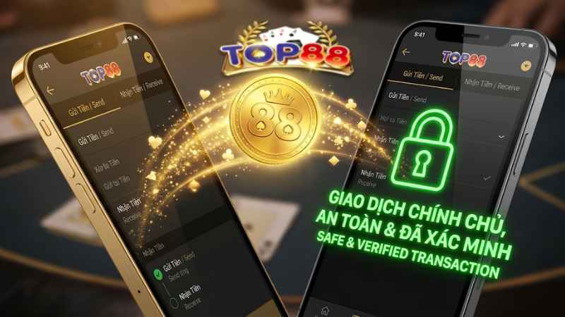 Giao dịch nạp rút phải được thực hiện bằng tài khoản ngân hàng chính chủ