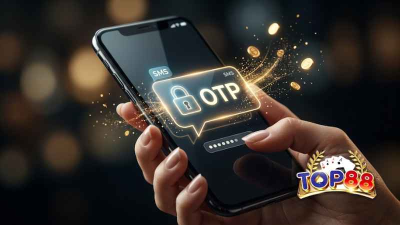 Nhập mã OTP xác thực số điện thoại để kích hoạt nhận 50K